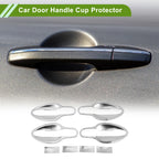 Set of 8 Chrome Door Handle Cup Protectors for Mazda CX-5 (2013–2017)