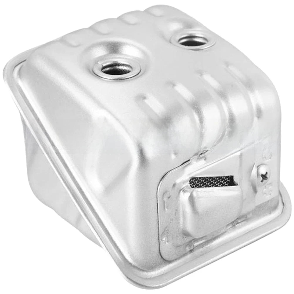 Iron Muffler Kit for HUS445 HUS450 Trimmers (Silver Finish)