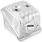Iron Muffler Kit for HUS445 HUS450 Trimmers (Silver Finish)
