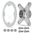 Rear Axle Sprocket Hub Mount for Yamaha YFZ450R YFZ450X (2009–2024)