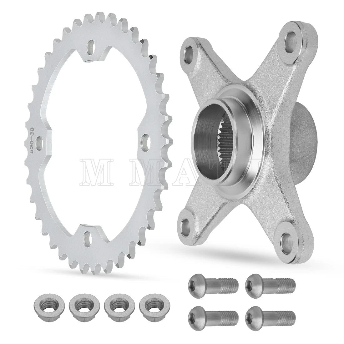 Rear Axle Sprocket Hub Mount for Yamaha YFZ450R YFZ450X (2009–2024)
