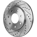 Brake Disc Set for Ford F-150 (2004–2008) Front Cross-Drilled 7 Lug 4WD