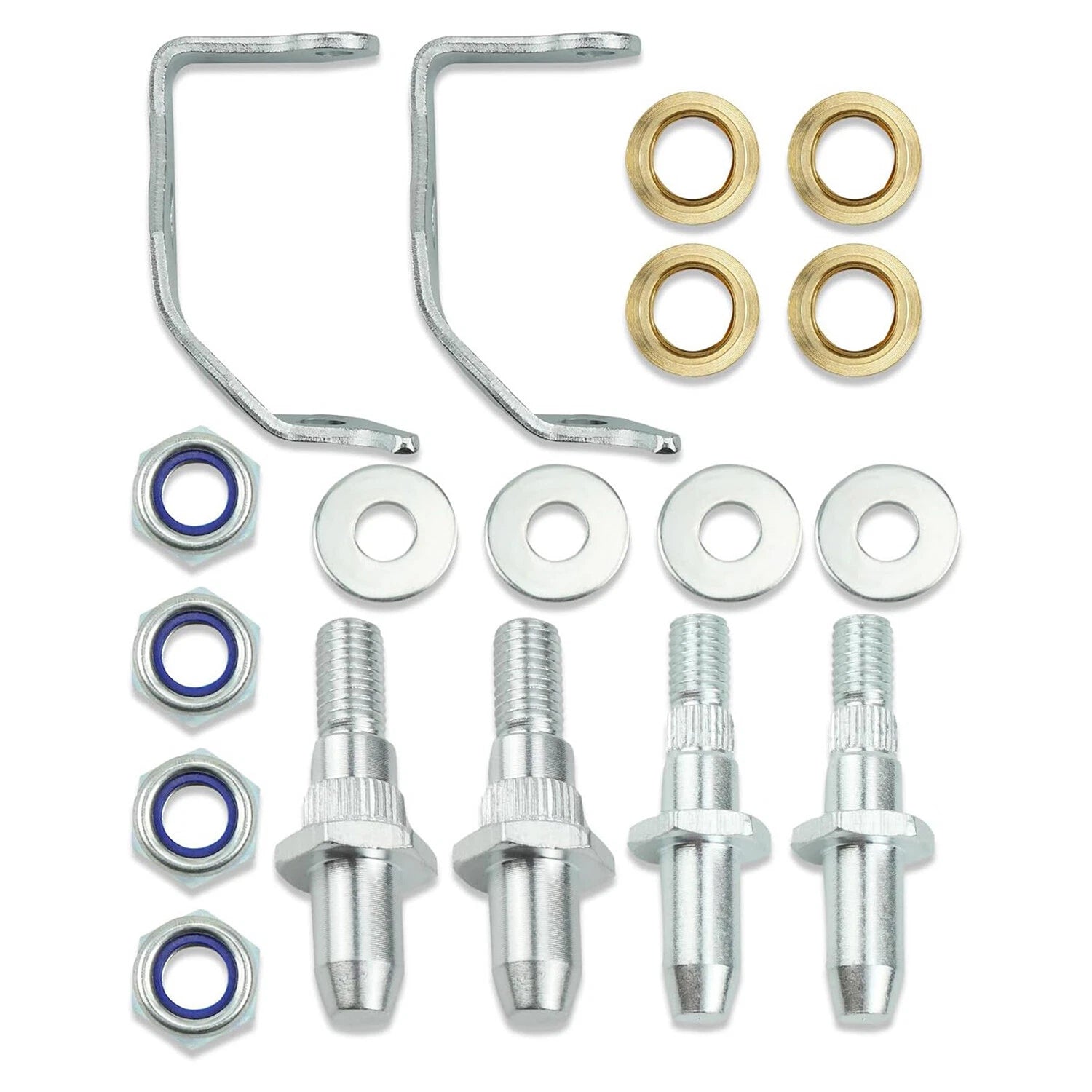 2X Door Hinge Pin and Bushing Kit for Cadillac Chevy GMC
