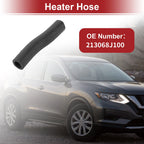Heater Hose for Nissan Altima (2002–2007) No. 213068J100 Rubber Black