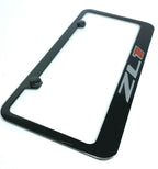 License Plate Frame for ZL1 Camaro (Chevy Licensed Metal Engraved Logo)