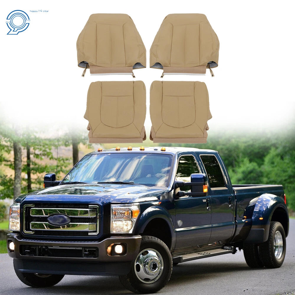 Set of 2 Seat Covers for Ford F250 F350 F550 Lariat (2011–2016)