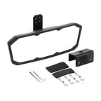 Rear View Mirror for Boats UTVs Cars Dual Purpose Black 31.5x12.5x12.6cm
