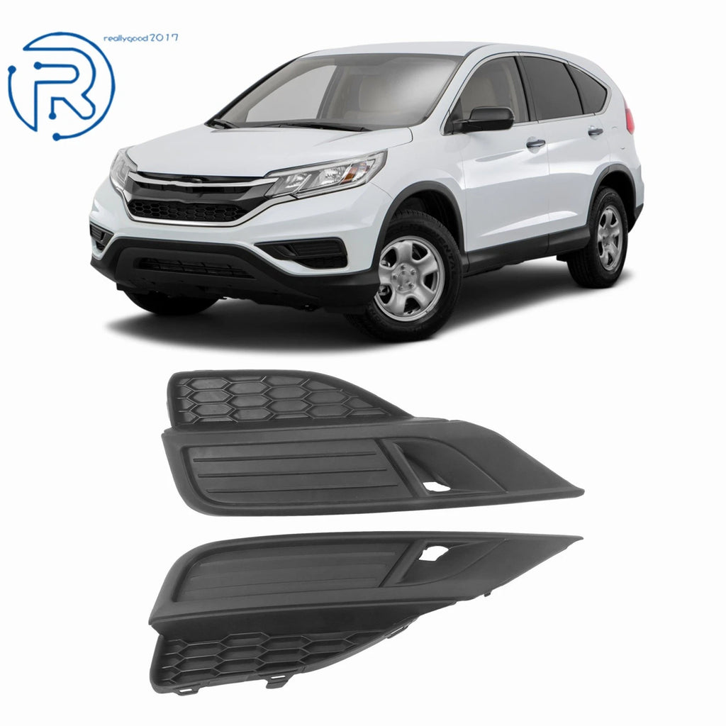 Set of 2 Bumper Fog Light Covers for Honda CR-V (2015–2016)