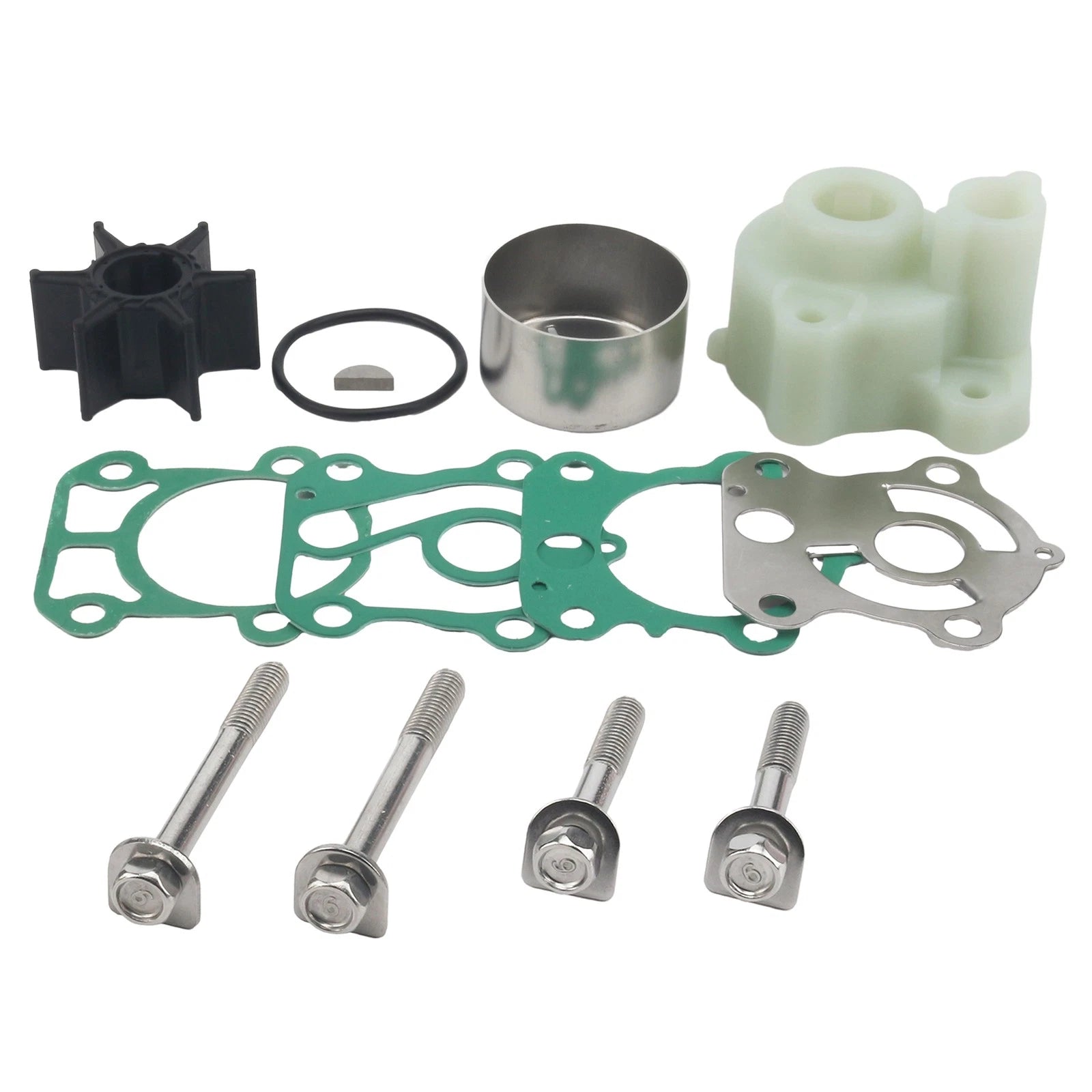 Water Pump Impeller Kit with Housing for Yamaha 2-Stroke 70-90 HP (N/A)
