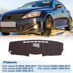 Dash Cover for Lexus IS XE20 (2006–2012) Faux Leather Brown
