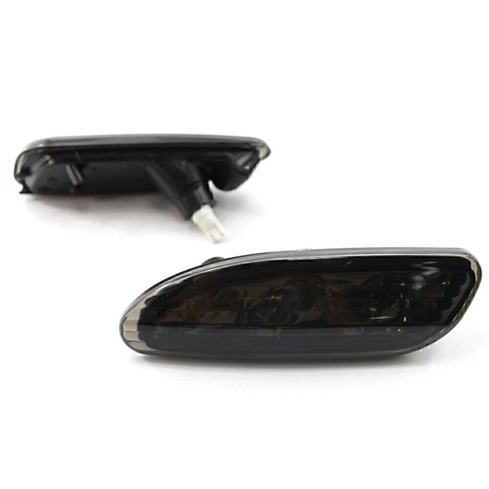 2X Signal Parking Bumper Lights for Mercedes-Benz W203 C-Class (2001–2007) Smoke