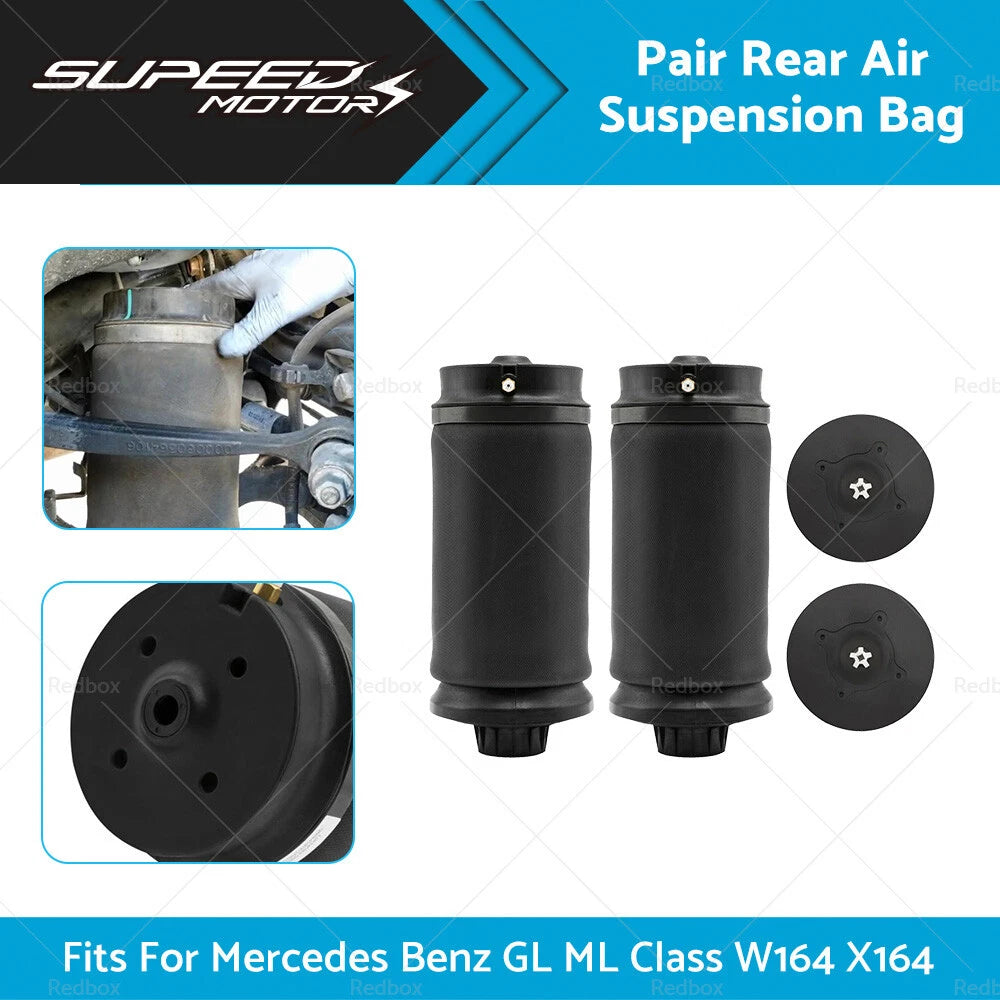 Pair Air Suspension Bags for Mercedes W164 GL Class (2007–2012)