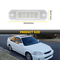 18-LED License Plate Lights Assembly for Honda Civic (1996–2000, 1992–1995)