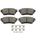 Rear Brake Pads for Nissan Pathfinder, Infiniti QX60, Rogue (2021–2023)