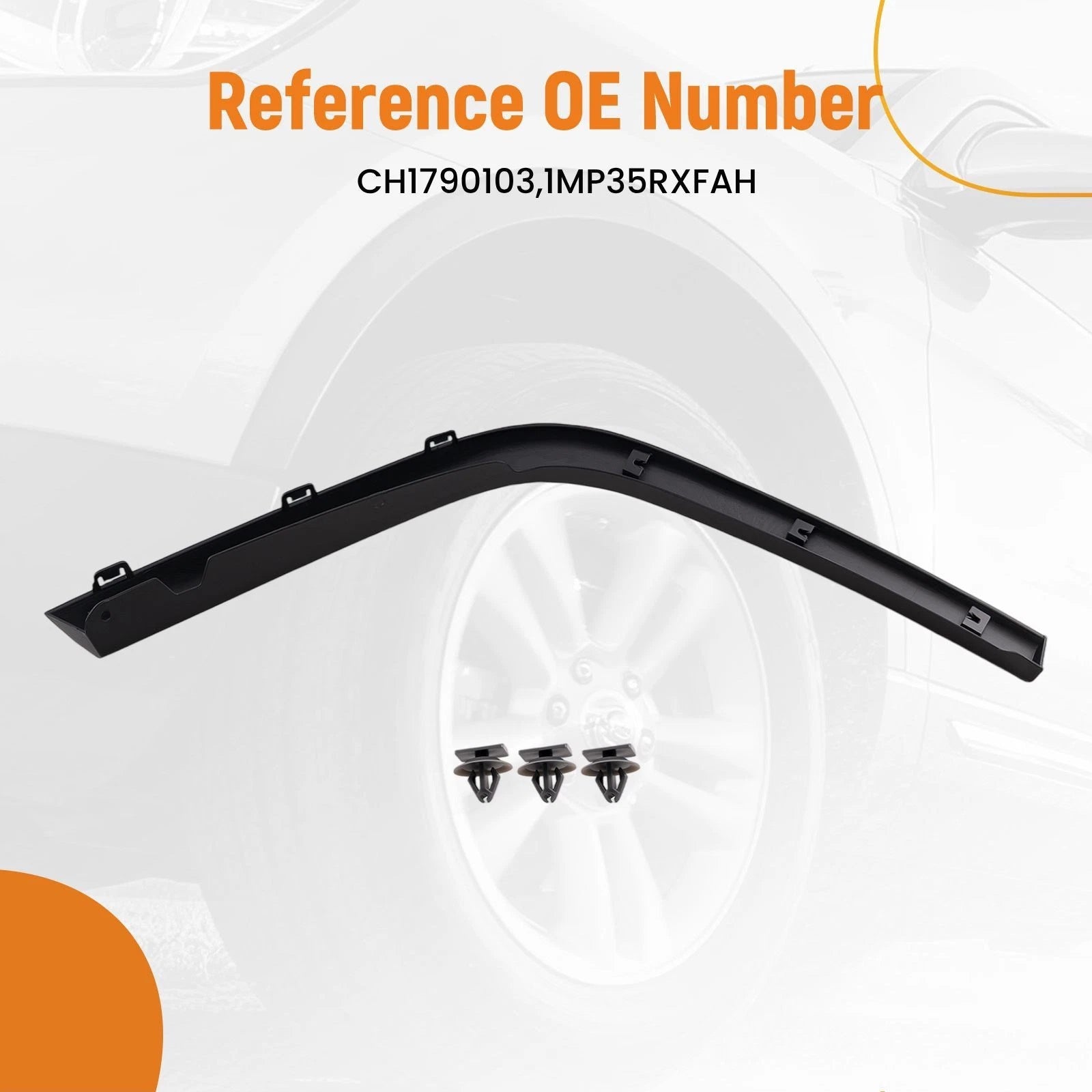Rear Fender Flares for Jeep Grand Cherokee (2011–2021)