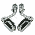 1-1/4'' Angled Engine Guard Foot Peg Mount for Harley Sportster