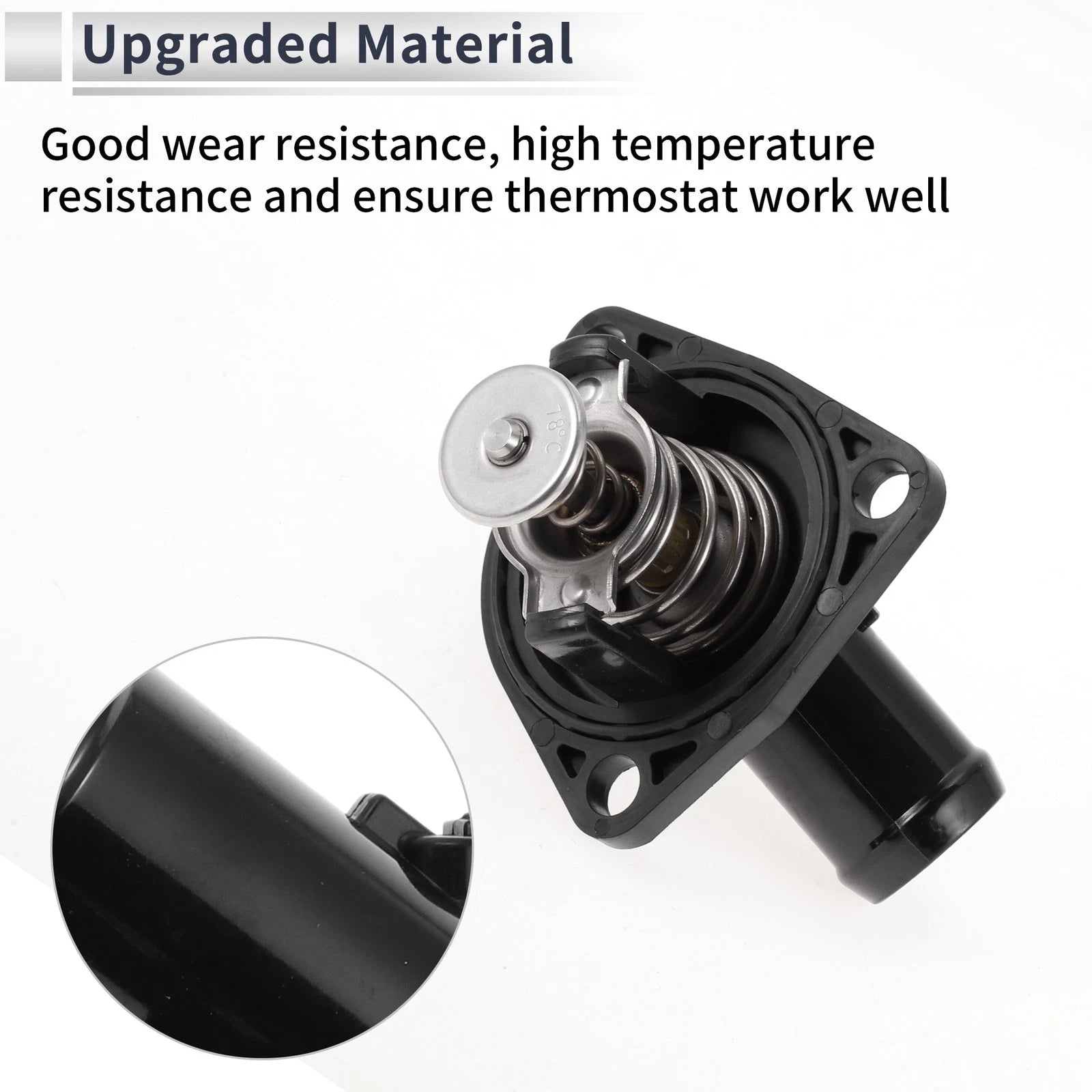 Engine Coolant Thermostat Housing Assembly for Honda Accord 3.5L (2013–2017)