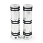 1" Aluminum Handlebar Hand Grips for Harley Sportster Dyna Softail Road King