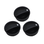 3Pcs Switch Knob Heater Climate Control Button A/C for Toyota Tacoma (2005–2011)