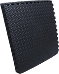 Set of 4 Interlocking EVA Foam Exercise Mats for Gym Floor Fitness Yoga