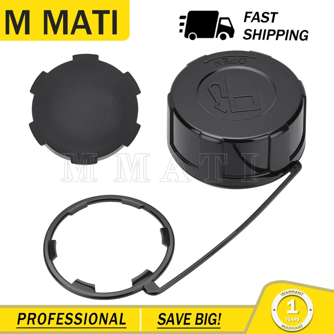 Fuel Tank Cap for Kawasaki Mule 600 610 4000 4010 SX (2005–2018)