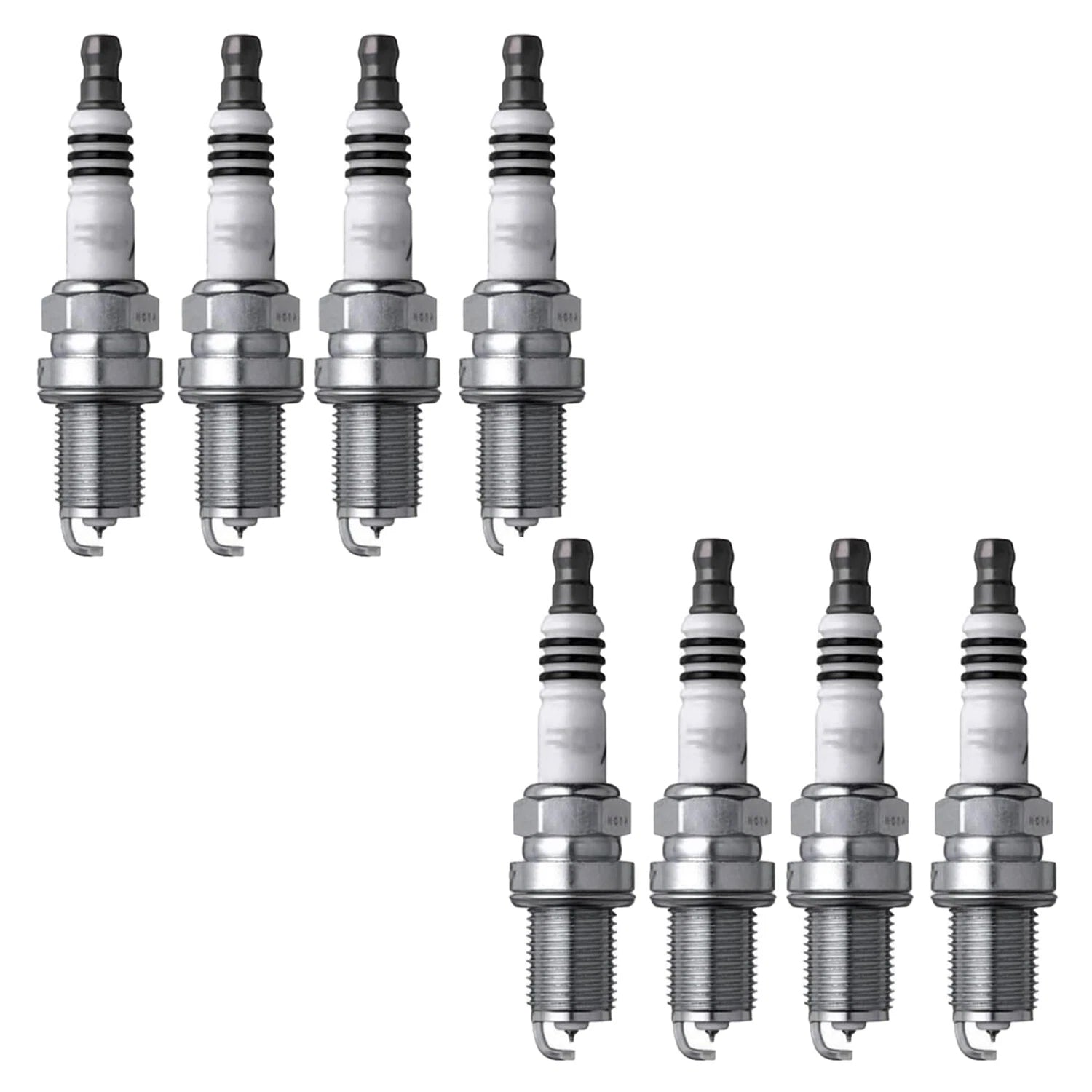 Set of 8 NGK Iridium IX Spark Plugs 2667 for R8 RS5 Alpina B7 Cayenne V8