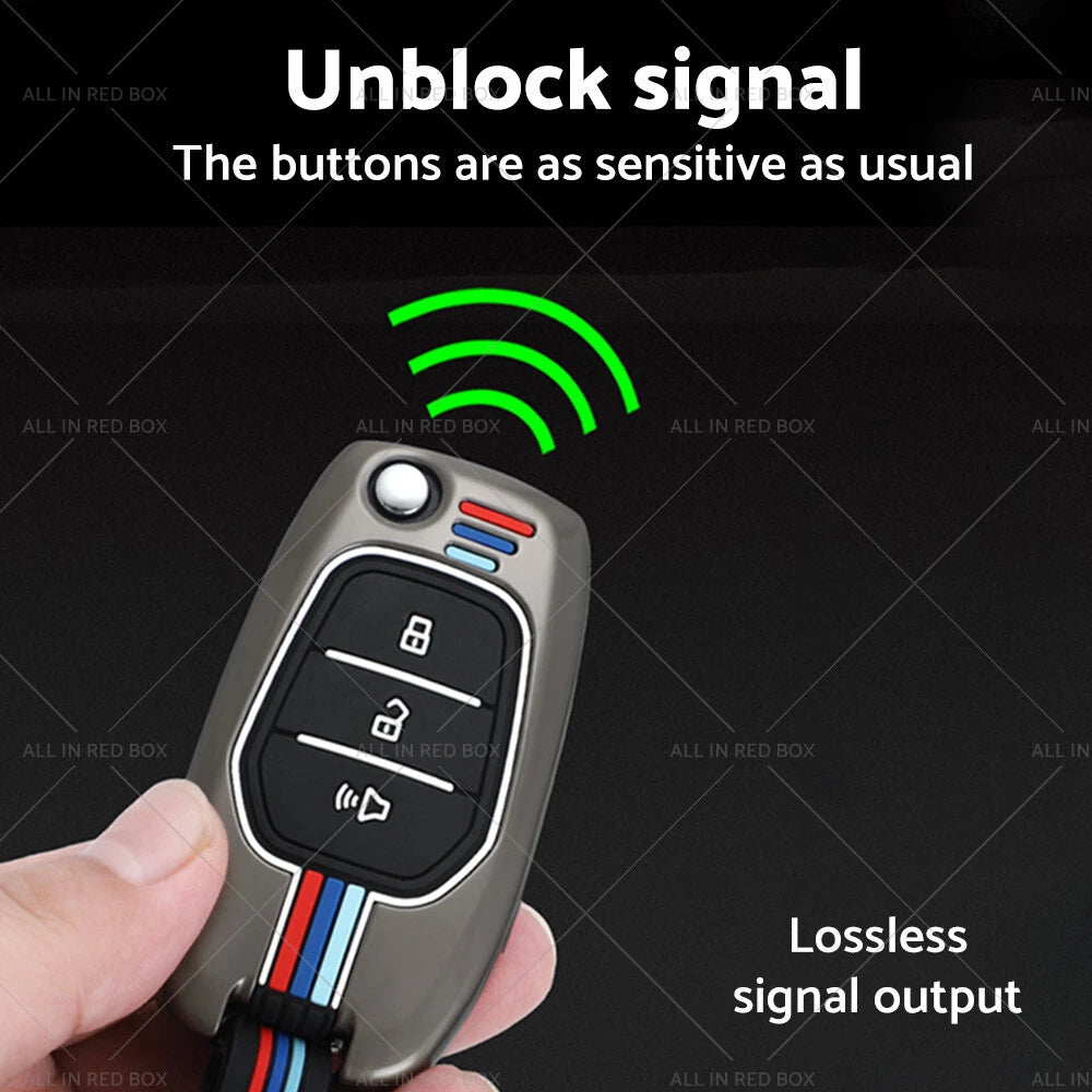 Zinc Alloy Key Fob Case Cover for LDV T60 Pro (2017–2023)