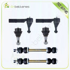 6Pc Suspension Parts Outer Tie Rod for Chevrolet Suburban 1500 (2007–2014)
