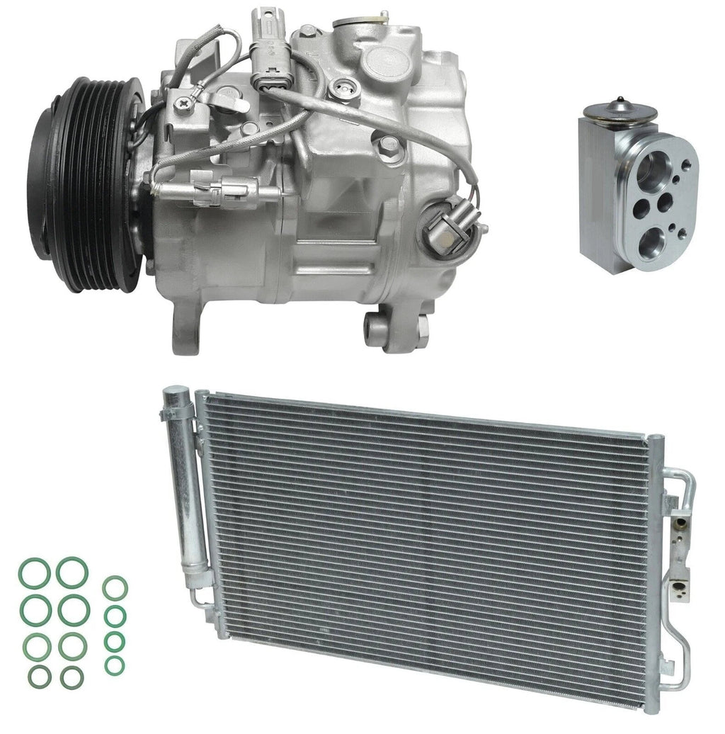 AC Compressor Kit with Condenser for BMW 428i 2.0L (2015–2015)