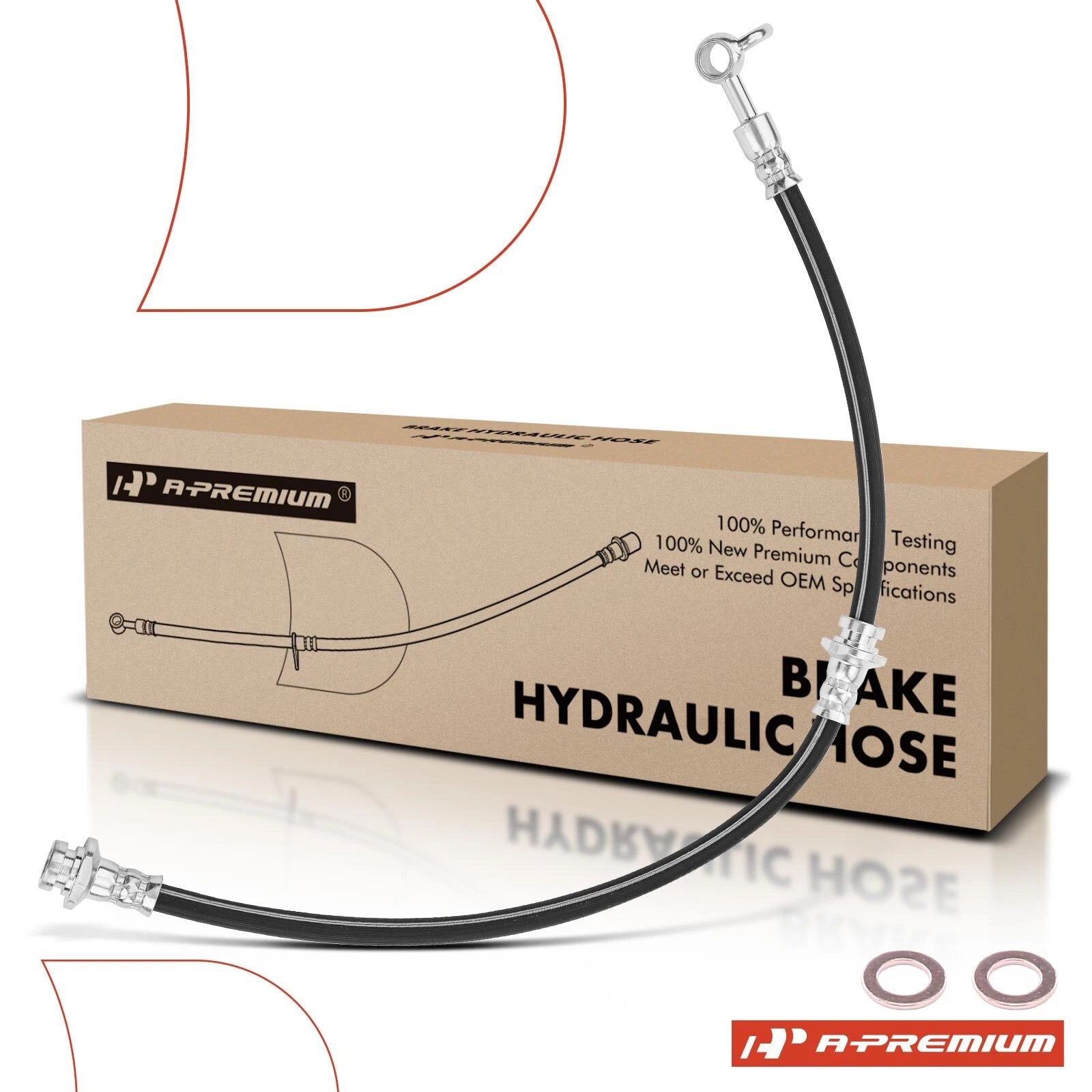 Front Right Brake Hydraulic Hose for Nissan Quest (2011–2017)