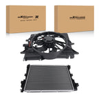 Radiator Condenser & Cooling Fan Assembly for Ford Mustang V6 (2011–2014)