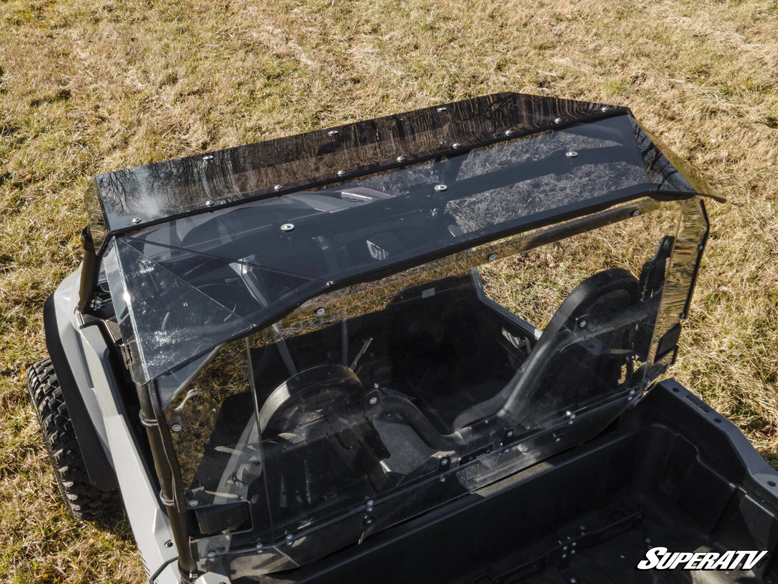 SuperATV Heavy Duty Tinted Roof for Yamaha Wolverine RMAX 2 (2021–2023)