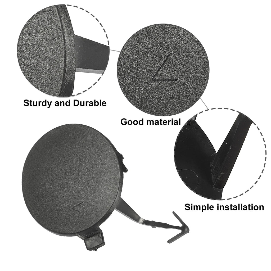 Tow Hook Cover Cap for Mazda CX-7 (2007–2012) - Black
