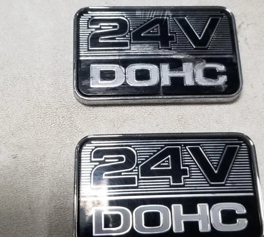 Set of 2 Fender Badge Emblems for Ford Taurus Mercury Sable (1998) 24V DOHC
