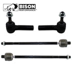 4pc Inner Outer Steering Tie Rod End Kit for Mustang (2005–2010)