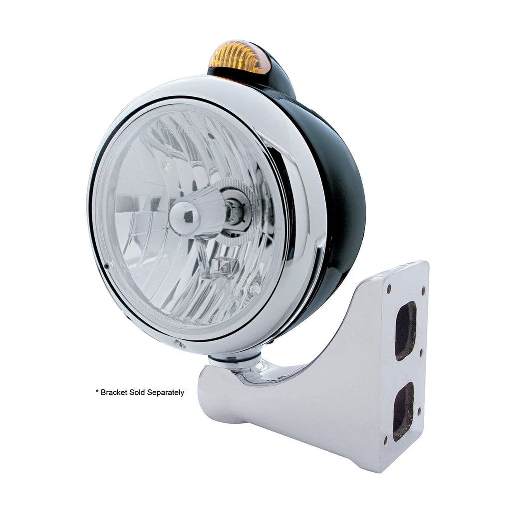 Headlight Crystal H4 LED with Amber Turn Signal for Toyota Hilux (2016–2020)