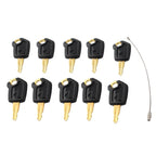 10x Ignition Keys 5P8500 5P-8500 for Caterpillar 980K 980H 416C (2010–2023)