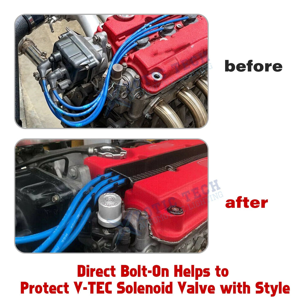 Engine VTEC Solenoid Valve Cover Cap for Honda Civic S2000 (1999-2009)