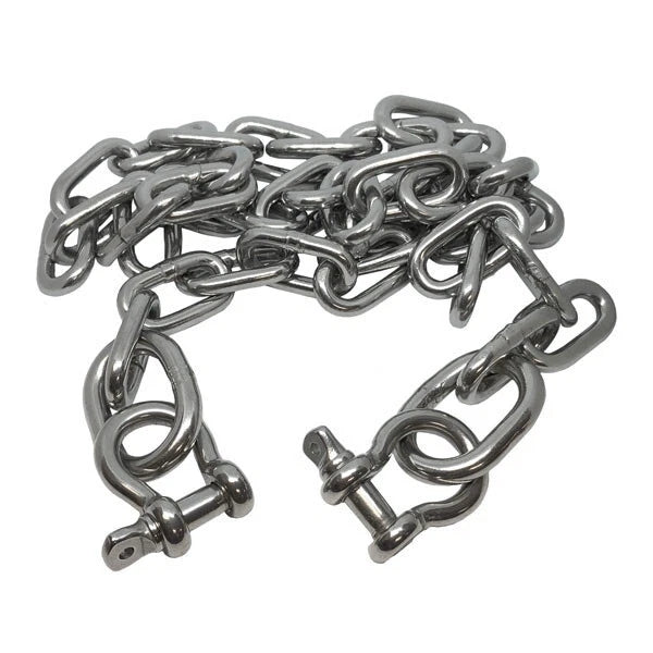 Stainless Steel Anchor Chain & Shackle Kit for Gen3 Marine (1/4"x4', 5/16")