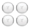 Hubcaps Set of 4 Stainless Steel for 1934 Ford V8 Style (1934–1934)
