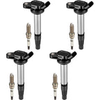 Set of 4 Iridium Spark Plugs for Toyota Prius Corolla Matrix (2001–2023)