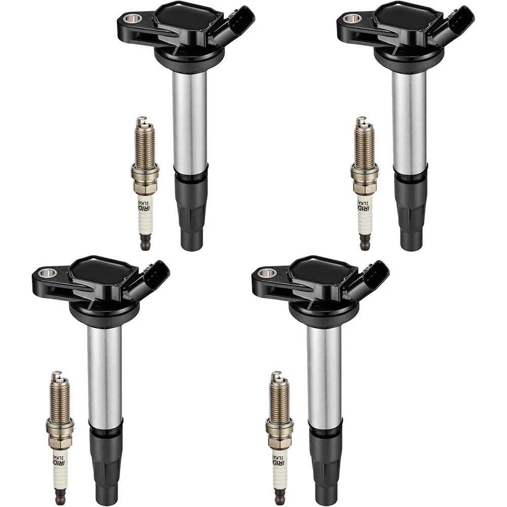 Set of 4 Iridium Spark Plugs for Toyota Prius Corolla Matrix (2001–2023)