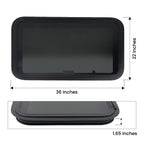 36" x 22" RV Camper Window Exit for RV Trailer Cargo Food Truck