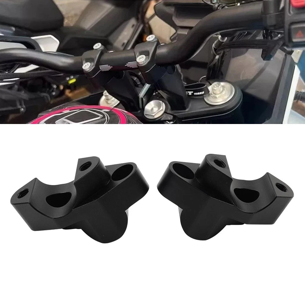 Set of 1 CNC Handlebar Risers Bar Clamp Cover for CFMOTO 450MT (2024)
