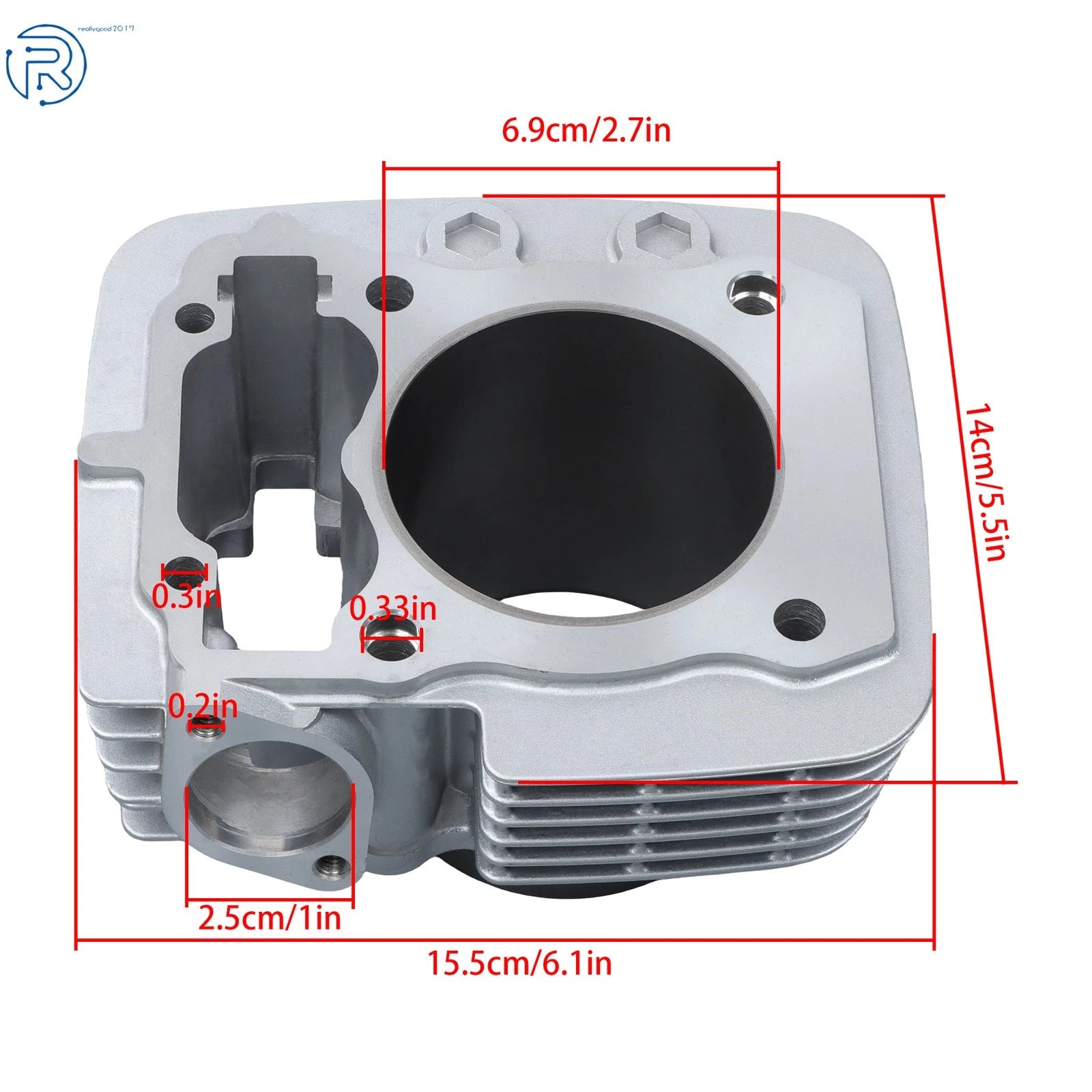70mm Big Bore Kit Cylinder Piston for Honda CRF150F (2006-2019)