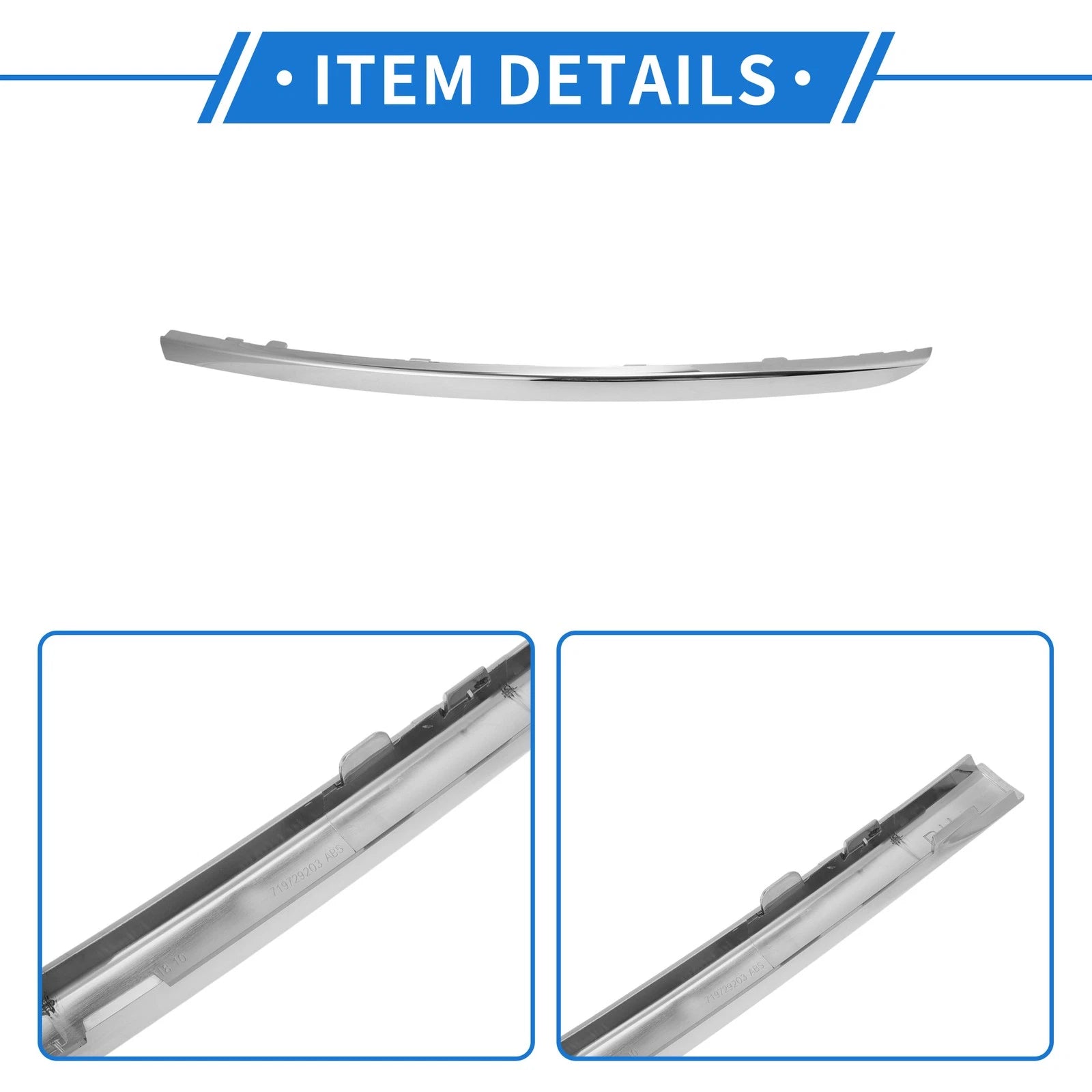 Bumper Grille Trim Garnish No. 51117197292 for BMW F02/7 Series (2009–2012)
