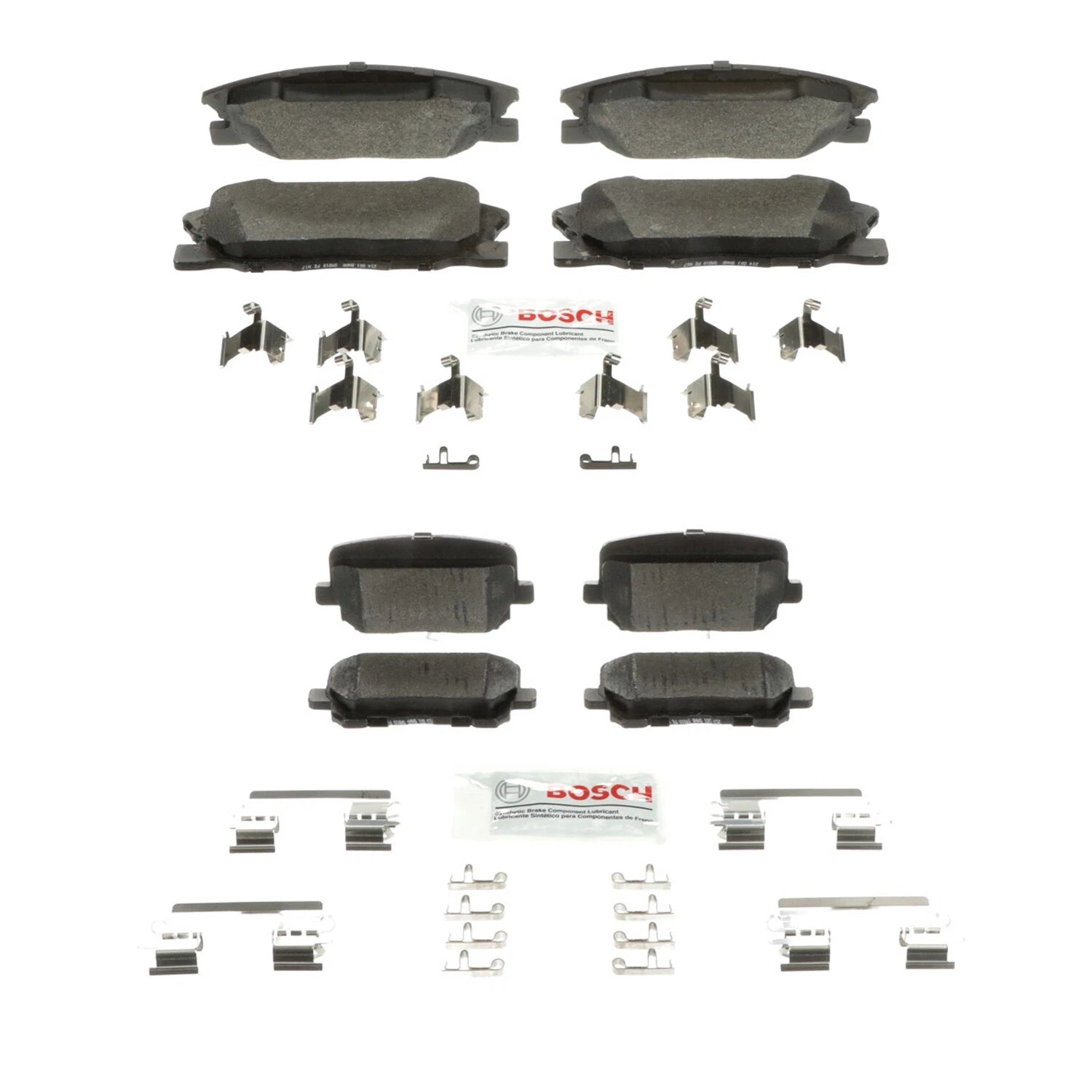 Bosch Blue Disc Brake Pad Kit for Dodge Charger (2014–2023)