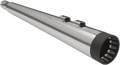 Bassani Xhaust DNT Megaphone Muffler - Chrome/Black for FL ('95–'16) 1F57DNT5