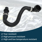 Radiator Hose Heater Hose for BMW 5 Series (2004) No. 64216921428 Black