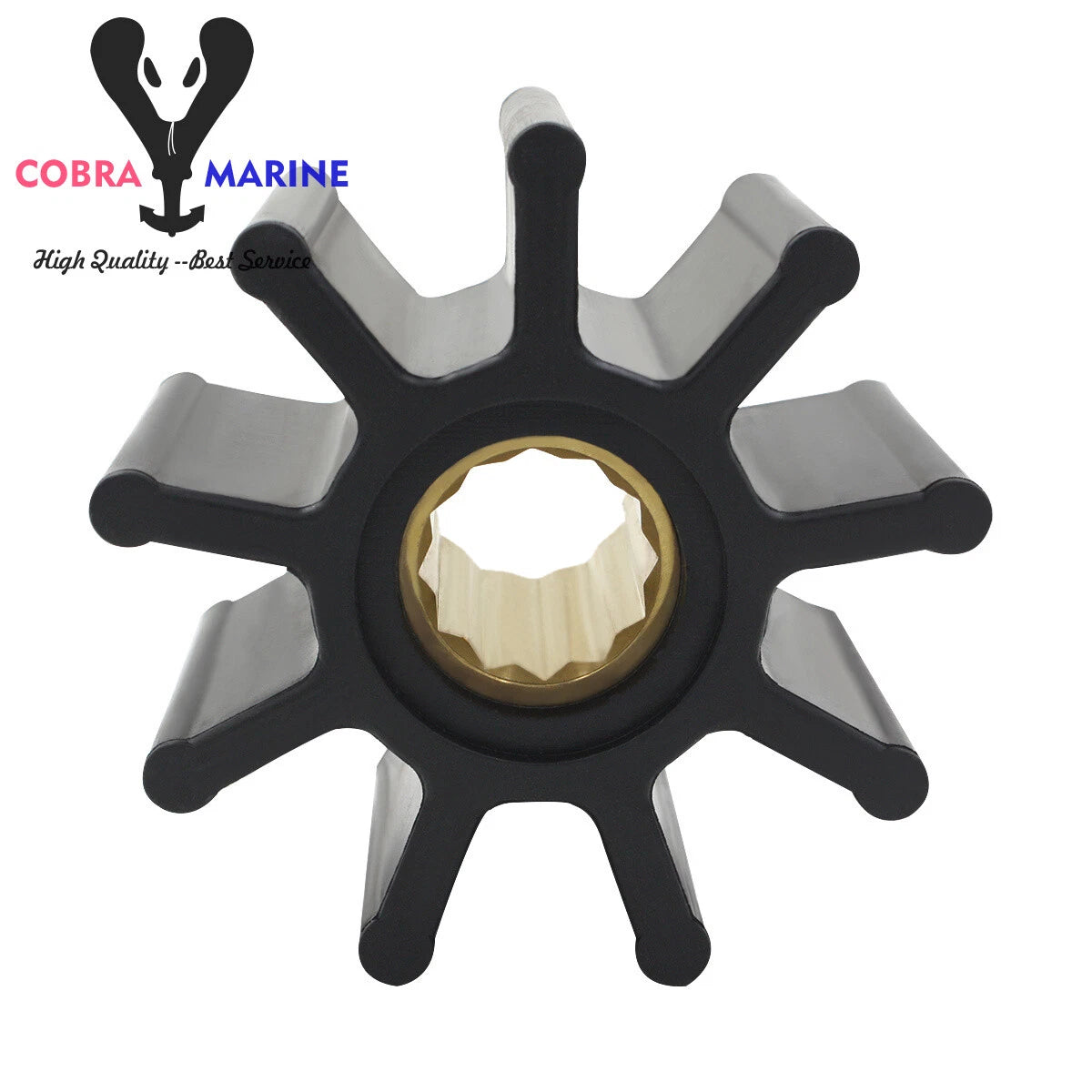 Water Pump Impeller for Jabsco 836-0001 Johnson 09-1029B